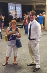 Tolley at Johnson Weld rally